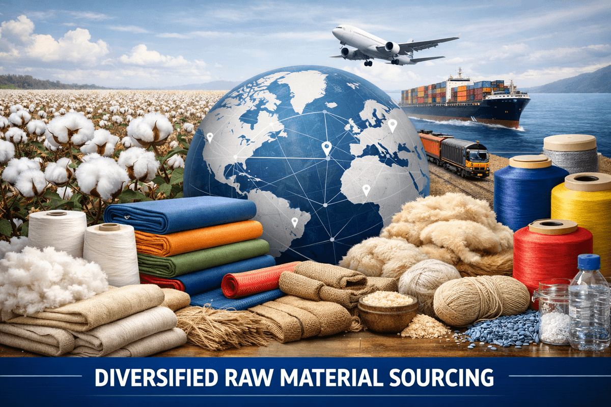 Cotton and raw materials